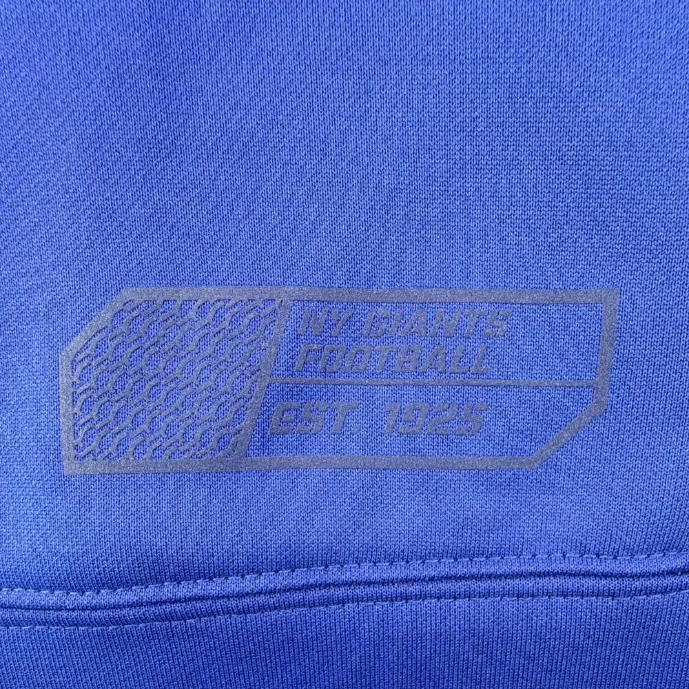 Nike New York Giants NFL Dri-FIT Full Zip Jacket Blue Red, Men's XL